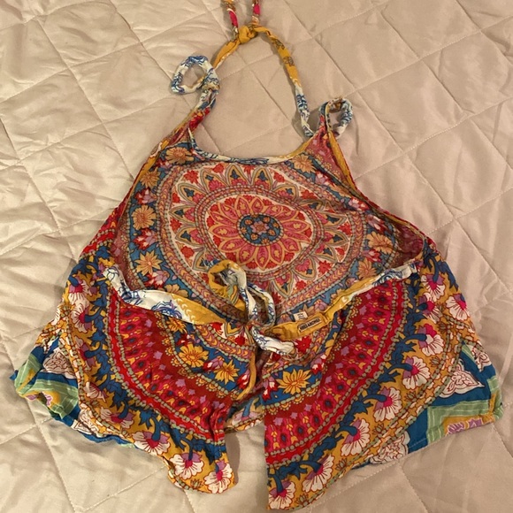 Colorful billabong halter top - Picture 3 of 4